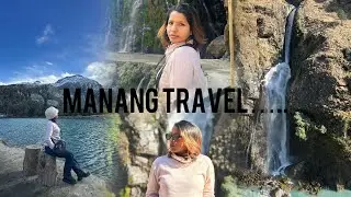 Manang road trip (Got stuck on the middle road 😱😱)Mesmerizing view #manangvalley #Manangroadtrip