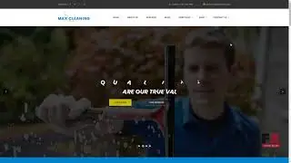 Max Clean - Cleaning Company WordPress Theme TMT | Free Template  How