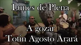 A gozar - Totin Agosto Arar&aacute; Lunes de Plena #cultura #puertorico #live #video #plena  #3534