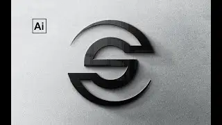 Logo Design Illustrator  modern S logo design in Adobe Illustrator tutorial