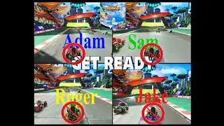 Team Sonic Racing 4 Player Multiplayer Nintendo Switch Version