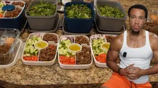 High Protein Meal Prep That Got Me SHREDDED!!