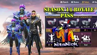 SEASON 14 ROYAL PASS UPGRADE | NitsNick Gamer | PUBG MOBILE  |  RUSH GAMEPLAY | Stay Home Stay Safe