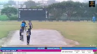 Sleepwell Sapphires vs GDP GROUP | Live - Noida Shaheed Bhagat Singh Cricket Stadium - Noida sector