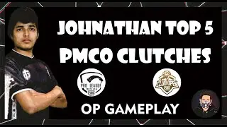 Top 5 Clutches By Tsm Entity jonathan | Best 1v4 , 1v3 clutch | HarryBhaii