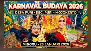 Karnaval Budaya 2026 Puri Mojokerto Jawa Timur Sabtu 25 Januari 2026