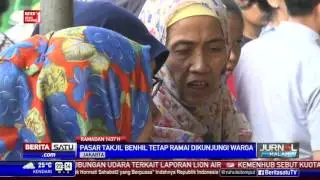 Pusat Jajanan Takjil di Pasar Benhil Laris Manis