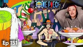 ШЭНКС, ЭЙС И БАГГИ!? Ах да, и Smack Down!!! || Реакция на 151 серию One Piece