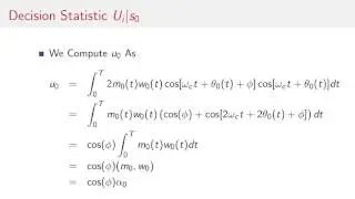 Noncoherent Communication (3/12): Receiver Analysis