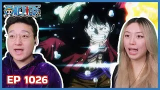 LUFFY VS KAIDO ROOF PIECE CONTINUES! 😁 | One Piece Episode 1026 Couples Reaction & Discussion