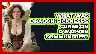 What Was Dragon-sickness's Curse On Dwarven Communities? - Echoes Of The Ring