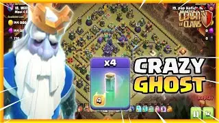 NEW ROYAL GHOST ATTACK WITH INVISIBILITY SPELL - TH15 ATTACK STRATEGY