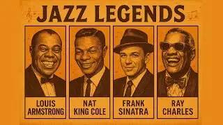 Jazz Legends Forever 🎷Frank Sinatra, Louis Armstrong, Nat King Cole 🎶 Timeless Vintage Jazz Classics