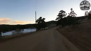 4K Relaxing, Peaceful Drive of Magnolia Road in the Colorado Rocky Mountains