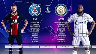 PES 2021 PSG - INTER MILAN | Gameplay PC HDR Superstar MOD