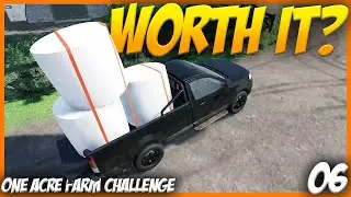 We Might Lose It All - FS22 No Mods One Acre Challenge Part 6