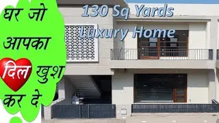 Best Modern Villa Design | 130 Square yard house plan design | Modern House Design Indian style