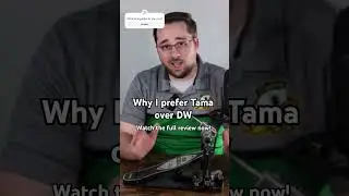 Why I prefer @TAMAofficial  over @dwdrums  pedals. #drums #drummer #review #tama #dw #drum