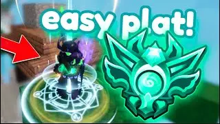 How To Get PLATINUM RANK With VOID REGENT... (Roblox BedWars)
