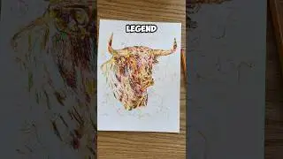 Bull Drawing! #bulldrawing #bull #animalart #animalartwork #animaldrawings