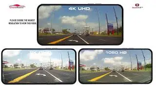 StealthVUE Dash Cam 1080P, 2K, 4K Comparison