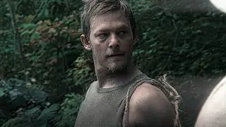 Sc&egrave;ne | Daryl Dixon &eacute;nerver contre un cerf - The Walking Dead | UPSCALE 4K ULTRA