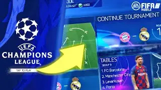 FIFA 20 MOBILE - CHAMPIONS LEAGUE EVENT & PLAYERS - UCL MODE / MESSI, RONALDO (Concept)