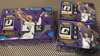 Which is the better buy? 2024-25 Optic NBA Mega Vs Blaster, Shock Vs Glitter parallel 