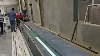 Foam roller shutter door forming machine