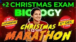 Plus Two Christmas Exam Biology | Christmas Marathon | Full Chapter Revision | Exam Winner