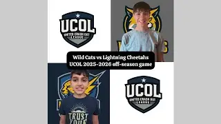 Wild Cats vs Lightning Cheetahs UCOL 2025-2026 off-season game.