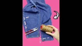 Simple and quick life hacks for jeans repair