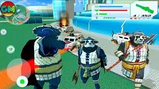 Superhero Fly Panda #1 | by Naxeex Corp | Android GamePlay FHD