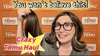 Temu Haul that I almost didn&rsquo;t post! Forgive my weirdness! 