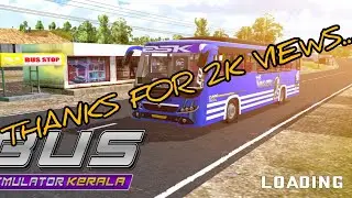 Kerala bus simulator || game play