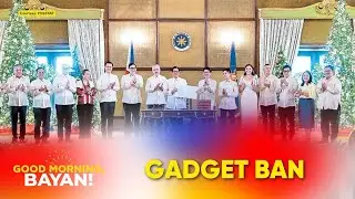 Cellphones ng media, pina-surrender sa coverage ng budget signing | Good Morning Bayan