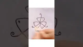 3*2 dots rangoli #Simplerangoli  #Easyrangoli #Dailyrangoli #Dotsrangoli #Shorts #Viral