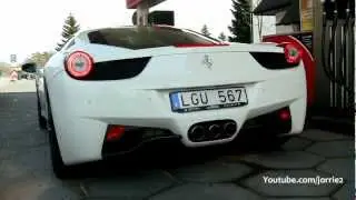 Ferrari 458 Italia LOUD Revving + Acceleration + Fast Flyby!! - 1080p HD