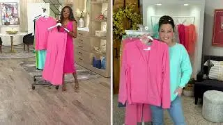 Belle Beach by Kim Gravel Poolside Terry Zip Front Hoodie on QVC