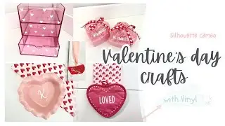 Easy Valentine's Day Vinyl Projects| Silhouette Cameo