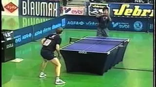 1997 Austrian Table Tennis Open Zoran Primorac vs Peter Karlsson