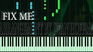 Saw III - Fix me (HELLO ZEPP) Synthesia Piano Tutorial (100%) by Iwan Hoffman (2017)
