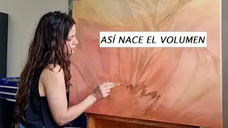 Cómo construir volumen y luz en una flor usando capas transparentes | Laura Palacios – Parte 2