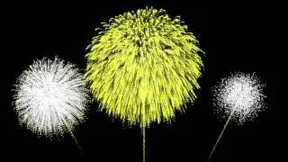 Fireworks in Adobe After Effects - No plugins used