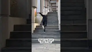 Plyometric Stair Workout for Footballers #soccer #youtubeshorts #football