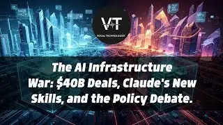 The AI Infrastructure War: $40B Deals, Claude's New Skills, and the Policy Debate.