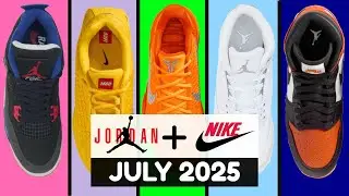 EVERY sneaker drop in JULY + all info..