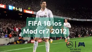 FIFA 16 UT ios mod cr7 2012 ipa