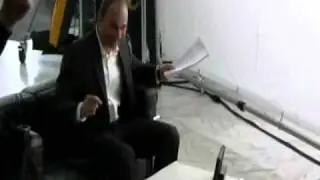 Marcel Davis singt und macht Pippi Making of :-) strappel