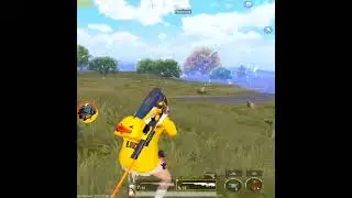 AWM 100 Meters head shot in pubg mobile #shorts